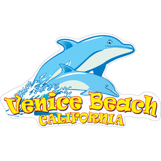 Venice Beach CA   Jumping Sticker
