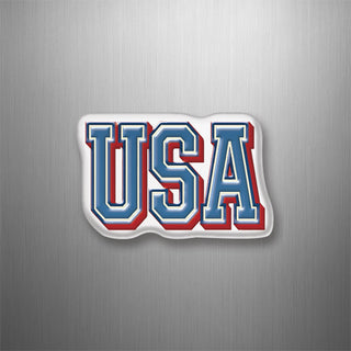 USA Letters   USA Letters 3D Magnet