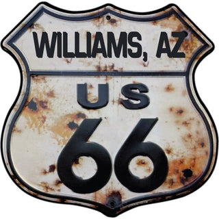 Williams AZ Route 66 Rusty Shield Sticker
