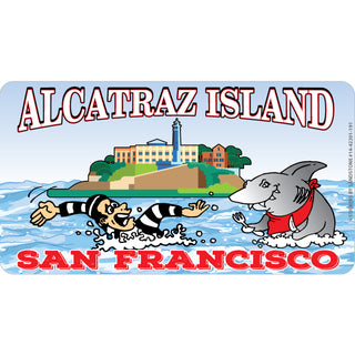 OK4 San Francisco Alcatraz Island (1 21200) Sticker