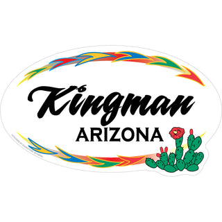 Kingman Cactus & Arrow Graphics Sticker