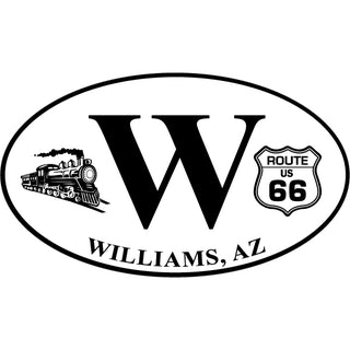 Williams AZ Euro Train 66 Shield Sticker
