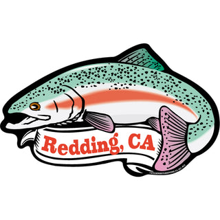 OK4 Redding  CA Trout w Banner Sticker