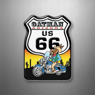 Oatman  Arizona   Donkey Motorcycle 3D Magnet