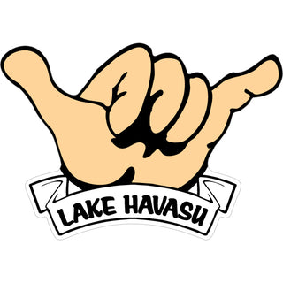 Lake Havasu   Hang Loose Hand Sticker