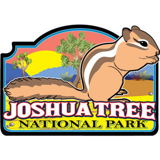 Joshua Tree CA Chipmunk Sticker