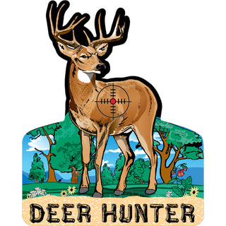 Novelty   Deer Hunter Sticker
