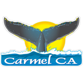 Carmel  CA Whale Tail Sticker