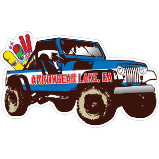 ARROWBEAR LAKE JEEP Sticker