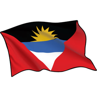 Antigua Flag Sticker