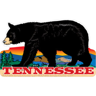Tennessee   Walking Bear Sticker