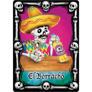 Novelty   Loteria El Borracho Sticker