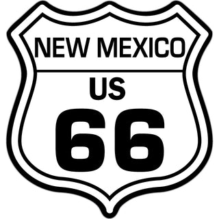 New Mexico   Route 66 Shield Sticker