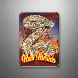 New Mexico   Rattlesnake 3D Magnet