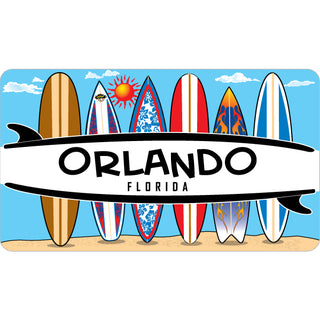 OK4 Orlando  FL 6 Surfboards (00176) Sticker