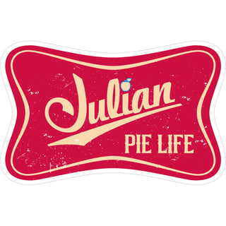 JULIAN MILLER PIE LIFE Sticker