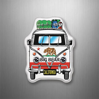 Big Bear   Bus Front View 3D Magnet