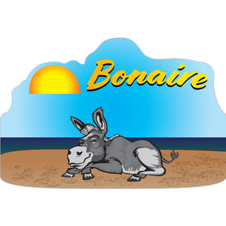 Bonaire   Sleepy Donkey   Sticker