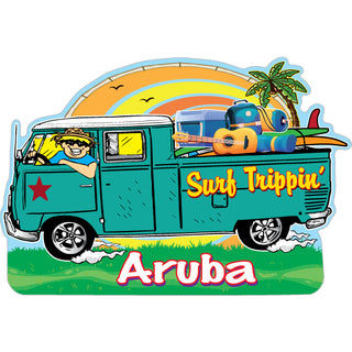 ARUBA SURF TRIPPN VAN Sticker