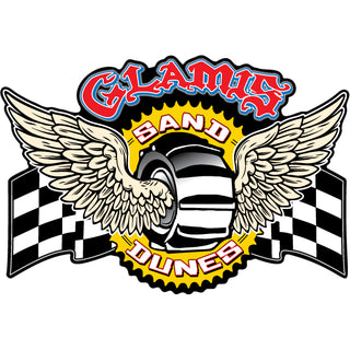 Glamis   Wheel Wings Sticker