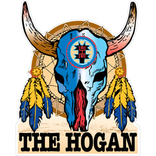 The Hogan dreamcatcher & skull Sticker