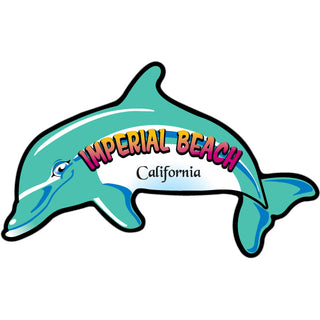 ok4 Imperial Beach Dolphin Sticker