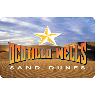 Ocotillo Wells   Nautical Star Dunes Sticker