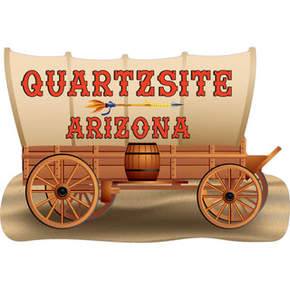 OK4 Quartzsite covered wagon (41171) Sticker
