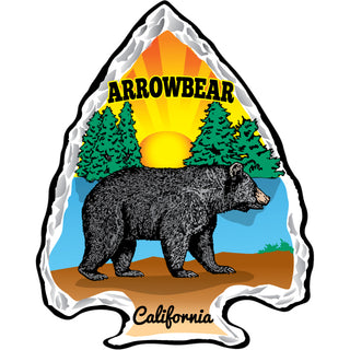 Arrow Bear Arrowhead Bear Sticker