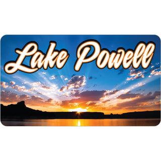 Lake Powell   Lake Sunset Sticker