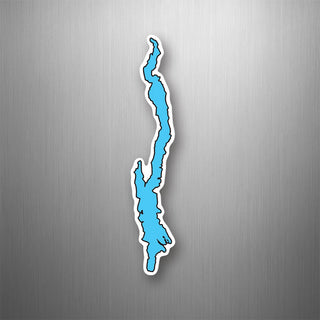 12 inch Lake George Silhouette flex magnet Flexible Magnet