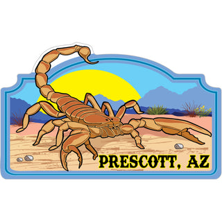 Prescott  Arizona   Scorpion Sticker