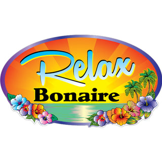 BONAIRE RELAX FLOWERS Sticker