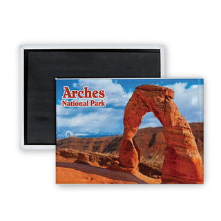 Arches National Park Photo  Utah Rectangle Badge Magnet