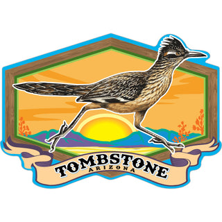 Tombstone  AZ Roadrunner Sticker