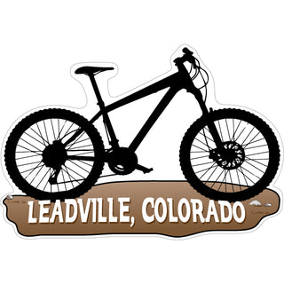 Leadville Colorado Mountain Bike Sticker