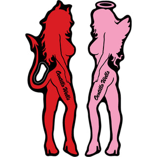 Ocotillo Wells   Devil Angel Girls Sticker