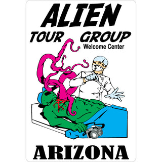 Arizona   Alien Tour Group Sticker