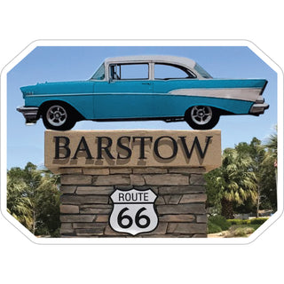 Barstow   Chevy Photo Sign Sticker