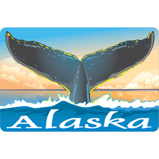 Alaska Whale Tail Sticker