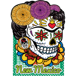 OK4 New Mexico Frida Day of the Dead Sticker
