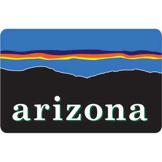 Arizona Stylized Sunset Sticker