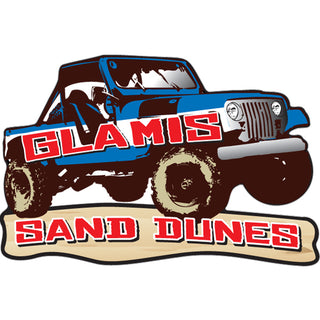 OK4 Glamis Blue Jeep Sticker