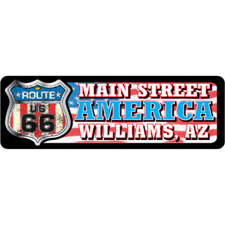 Route 66 MAIN STREET AMERICA Sticker