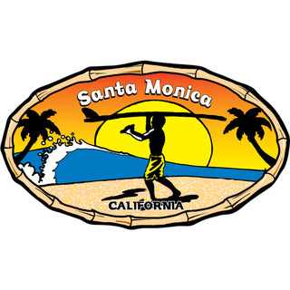 Santa Monica Endless Summer Sticker