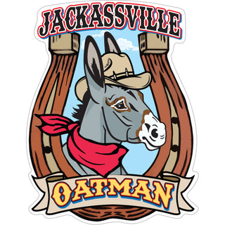 OATMAN HORSESHOE DONKEY Sticker