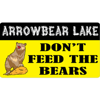 ARROWBEAR LAKE DONT FEED THE BEARS Sticker