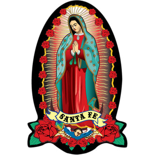Our Lady of Guadalupe   Santa Fe  NM Our Lady of Guadalupe Sticker