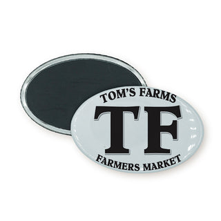 Toms Farms Euro Oval Badge Magnet