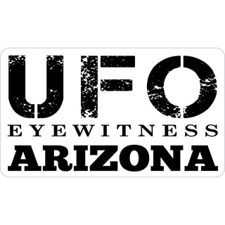 Arizona UFO Eyewitness Sticker